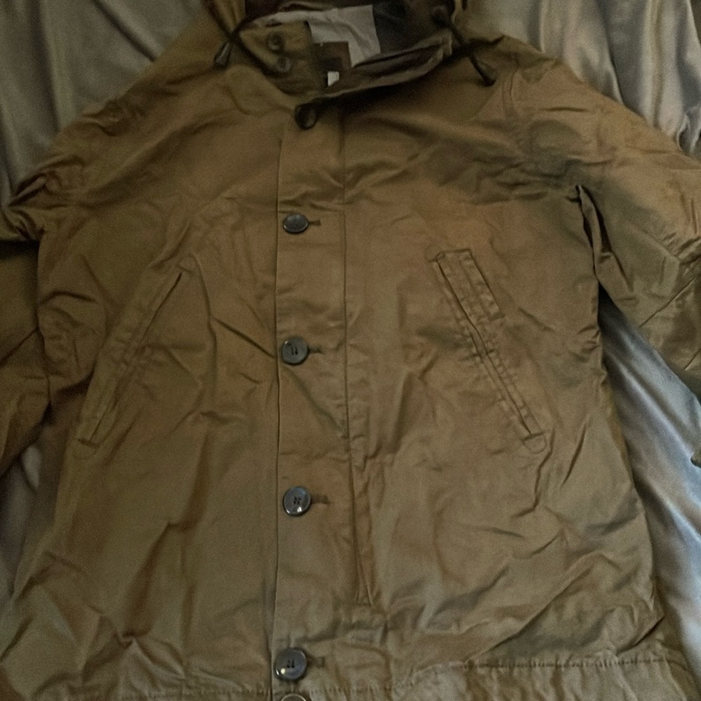 Zara man wax jacket